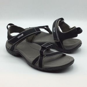 Teva Verra Black/Grey Sport Sandals